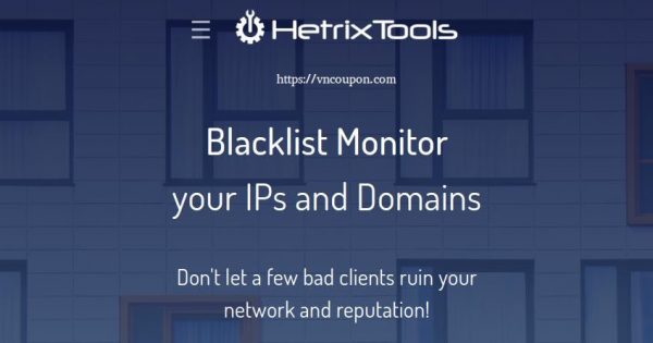 HetrixTools Black Friday 2020 Discounts - Up to 80% OFF Monitoring Services