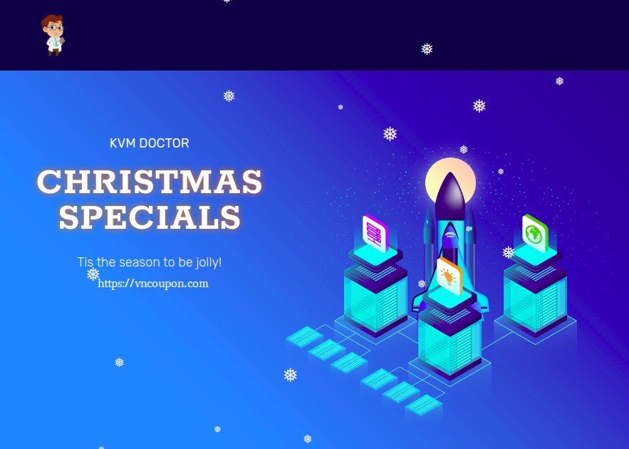 [Xmas 2019] HostDoc –  Special KVM VPS from £1.99/month – NVMe SSD Storage