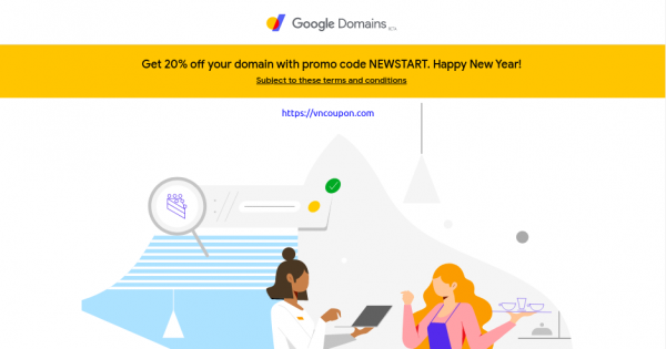 Google Domains - 20% OFF for New Domain Registration