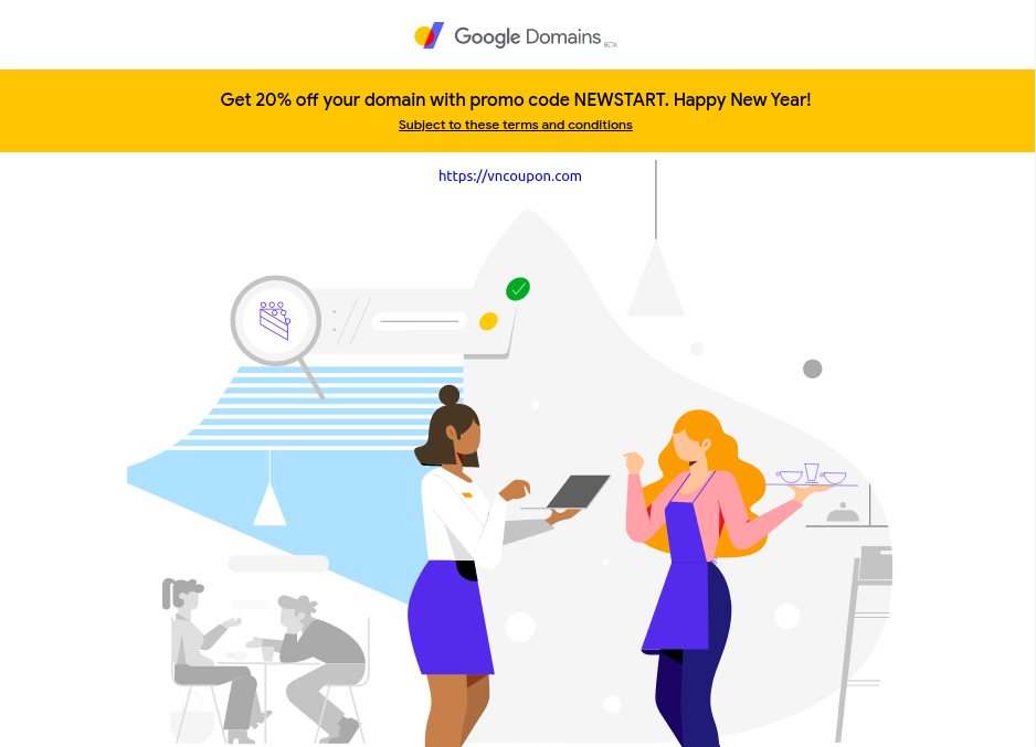 Google Domains – 20% OFF for New Domain Registration