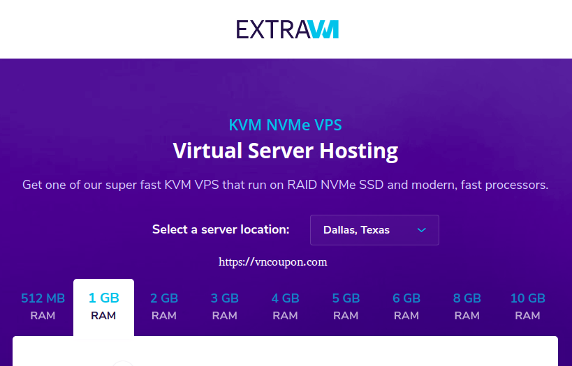 ExtraVM – Ryzen KVM VPS from $5/month in Moscow, Russia