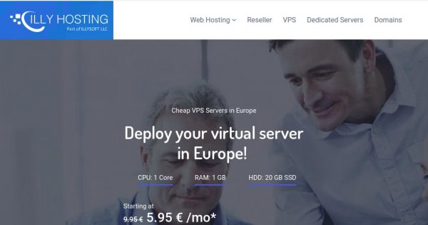 IllyHosting - 1GB RAM VPS only 1€/month (First Month)