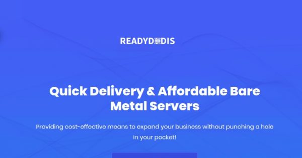 ReadyDedis - Affordable Cloud VPS from $4/month - Unmetered Bandwidth