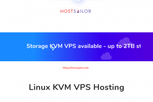 HostSailor – Special KVM & XEN VPS from $1/month