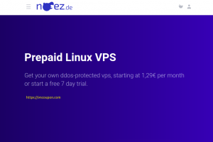 noez.de – Special KVM/LXC VPS from €3.50/month hosted in Frankfurt/Germany