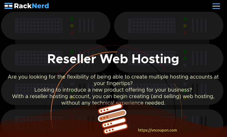 RackNerd – cPanel Reseller Hosting only $57.8/year & cPanel Shared Hosting from $7/Year