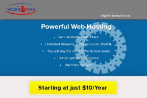 Webhosting1st – Shared Hosting from $10/Year – 30% OFF for first year