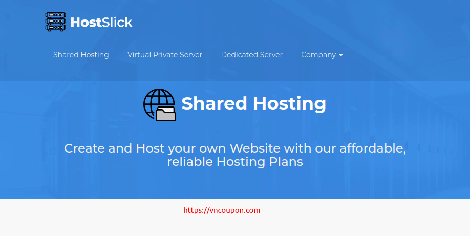 HostSlick –  50% Off on all Shared Hosting plans from €7.5/Year
