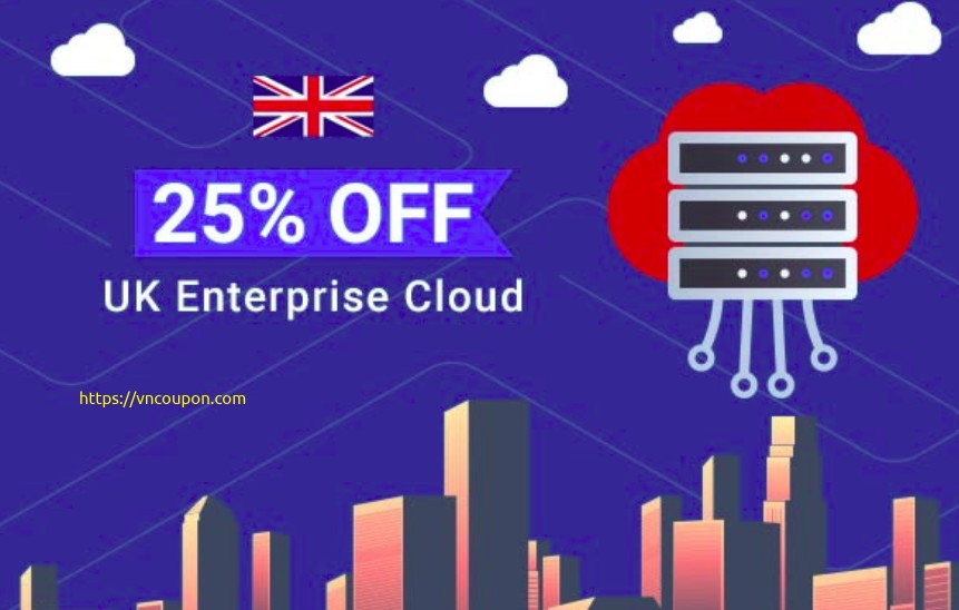 WHUK – 25% OFF UK Enterprise Cloud Servers