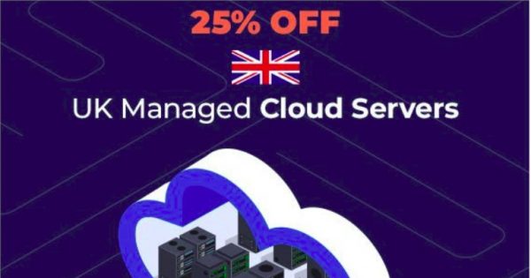 eUKhost - 35% OFF UK Managed Cloud Servers