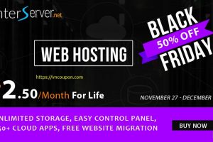 [Black Friday 2020] Interserver – 50% OFF Web Hosting