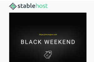 [Black Friday 2020] StableHost – 80% Off on all Shared Hosting Plans