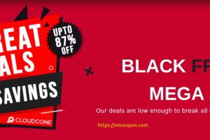 [Black Friday 2020] CloudCone – Mega Sale with up to 87% Off On All Products!
