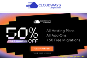 [Black Friday 2025] Cloudways – 50% OFF for 3 Months on all cloud hosting plans
