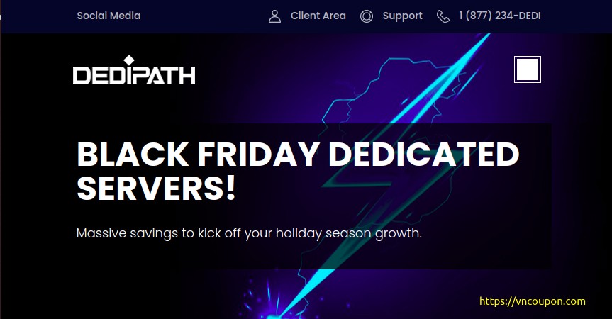 [Black Friday 2020] DediPath – 512MB VPS for $10/year – Some amazing dedi offers
