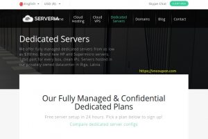 Serveria – Fully Managed Dedicated Servers in Latvia, EU from $19/month