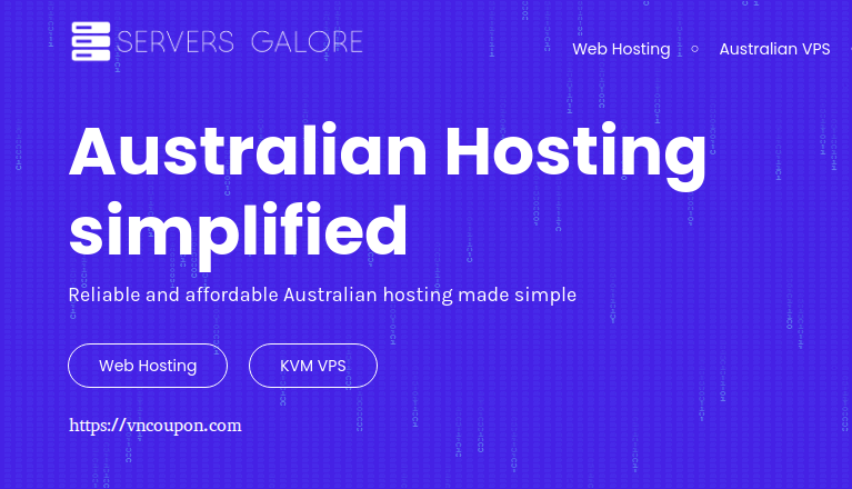 Servers Galore – 50% off Lifetime Web Hosting & KVM VPS in Melbourne, Sydney
