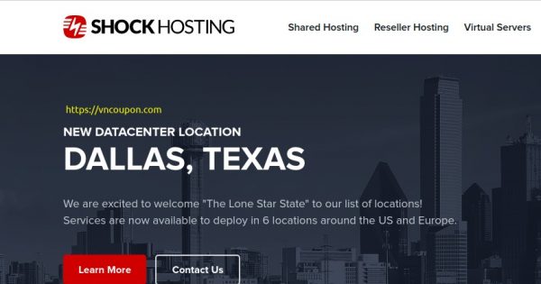Shock Hosting – 65% OFF for Life Dedicated Servers from $35/month in Dallas, TX