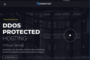 SonicFast – 5GB RAM OpenVZ VPS only €5.3/month – 100Gbps DDoS protection
