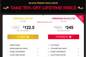 pCloud Black Friday 2020 Deals – 75% OFF Lifetime Cloud Storage from $122.5