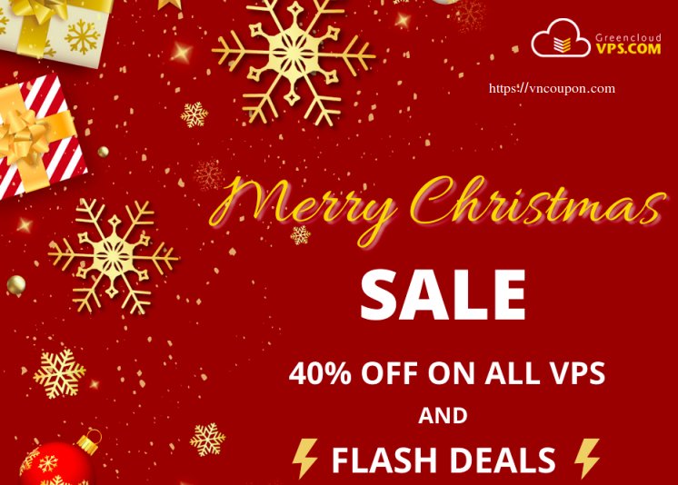GreenCloudVPS Holiday Sale – 40% OFF on All VPS – Special Ryzen VPS from $30/Year