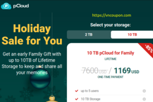 pCloud Holidays Deal – 85% Off Lifetime Cloud Storage from $499 One Time Payment