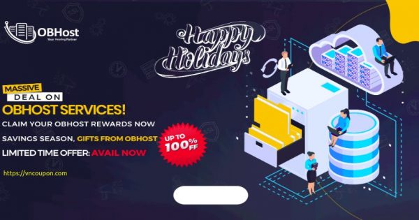 [Holiday Deals] OBHost - 50% off VPS, 40% Off Shared Hosting