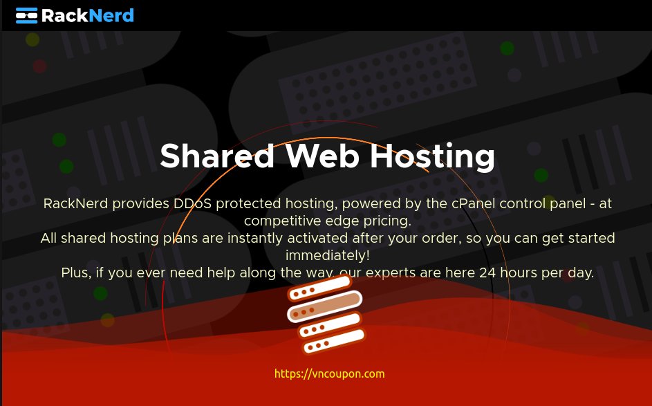 RackNerd – cPanel Shared Hosting from $9.98/YEAR & Reseller Hosting from $27.99/YEAR – Restock