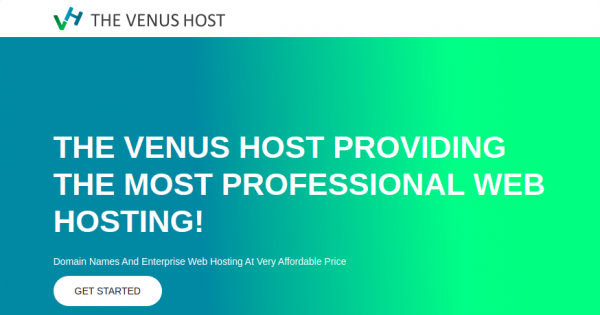 The Venus Host – Special Web Hosting only $2.44/Month!