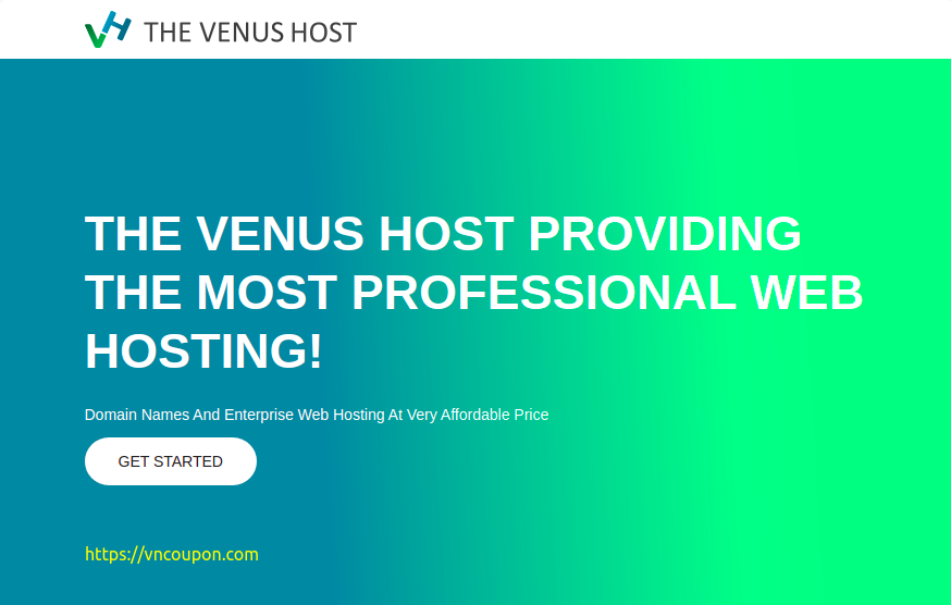 The Venus Host – Special Web Hosting only $2.49/Month!