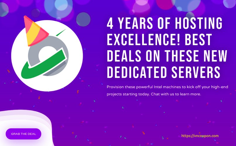 CloudCone – Premium Dedicated Server offers from $69 /Month