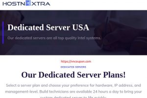 HostnExtra – Special Dedicated Offer for $50/month in North Carolina USA