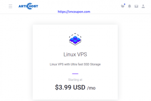 ArticHost – 20% Off VPS Hosting from $3.99 in Chicago – Unlimited Bandwidth