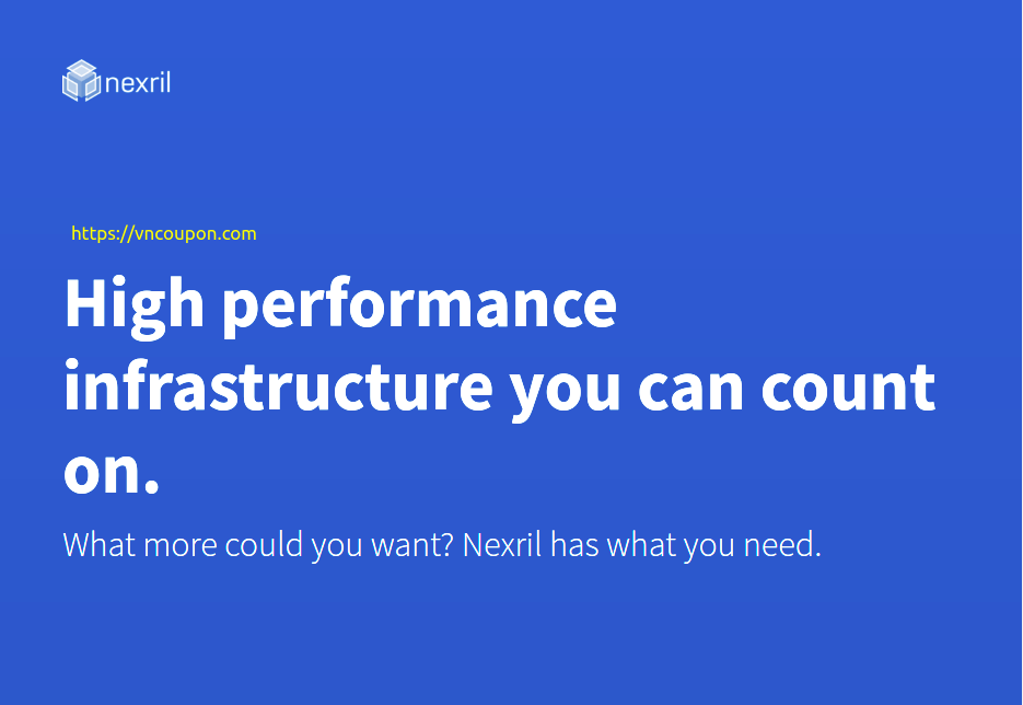 Nexril – Special Ryzen VPS – 4GB RAM only $7/month in Dallas, Texas, USA