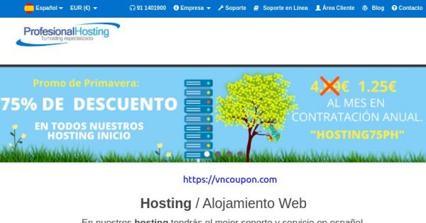 [Spring Sale] ProfesionalHosting - Up to 75% Off Shared & VPS Hosting