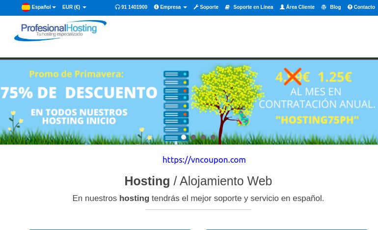 [Spring Sale] ProfesionalHosting – Up to 75% Off Shared & VPS Hosting