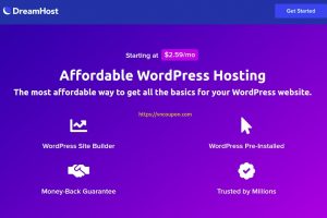 DreamHost – Save Up to 79% Off WordPress Hosting