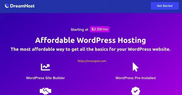 DreamHost - Save Up to 79% Off WordPress Hosting