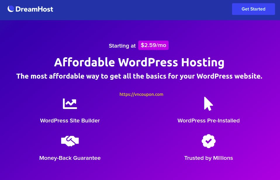 DreamHost – Save Up to 79% Off WordPress Hosting