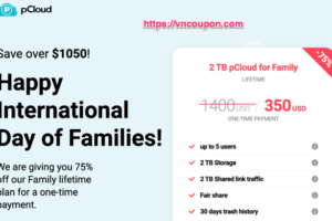 pCloud Special Family Day Deal! 75% Off Cloud Storage