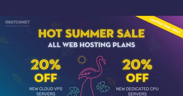 [Summer Sale] FastComet - 70% OFF New Shared Hosting