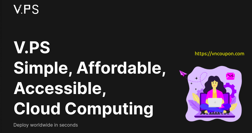 V.PS – 20% Off KVM VPS from €4.76/month