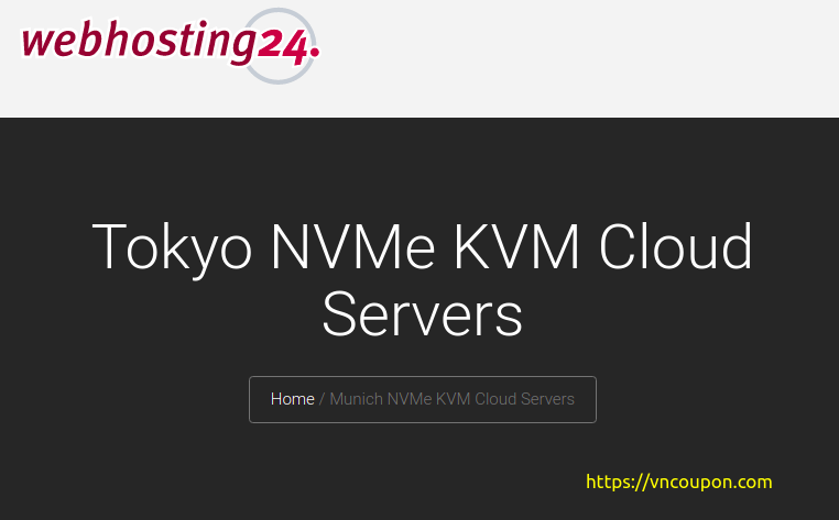 Webhosting24 – Special Ryzen VPS from €15/year in Tokyo