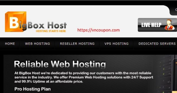 BigBoxHost - 50% off on SSD cPanel Web Hosting@$0.97/month | Free SSL | CDN | Domain & more!