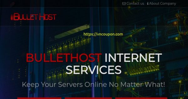 Bullethost – Save Up To 20% OFF Shared Hosting, VPS Hosting, RDP Services!