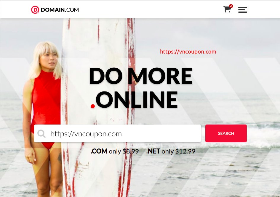 [Back to School] Domain.com – Get 10 off when you spend $50 or more