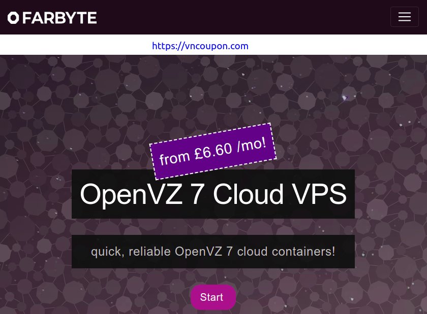 Farbyte – Cheap Managed Cloud VPS from £6.60/month