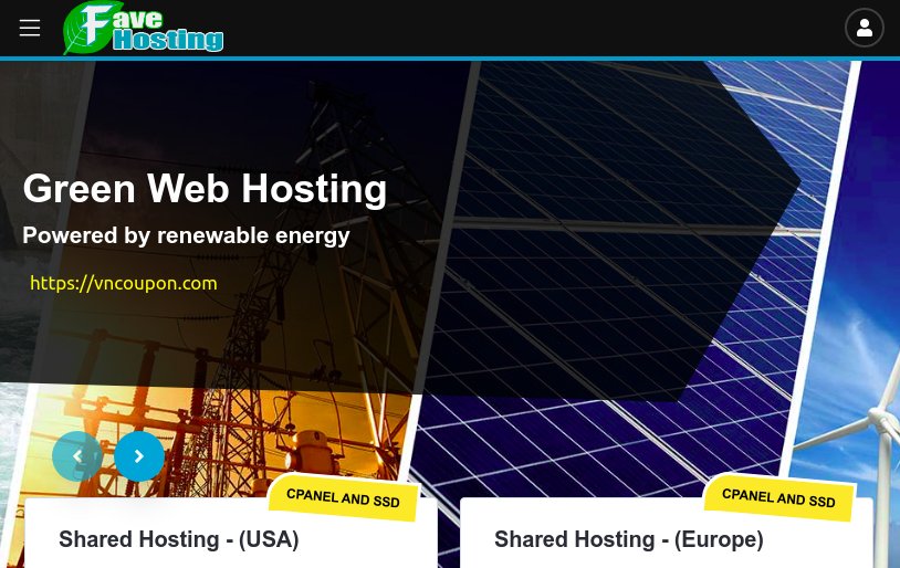 FaveHosting – 25% OFF Shared Hosting from $1.5/month or $16.20/Year in USA/Europe/Canada / cPanel/ Litespeed / SSD / Anti-DDoS