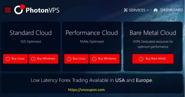 PhotonVPS - 20% off NVME Cloud VPS from $5/month