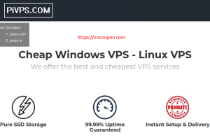 PiVPS – Linux & Windows VPS from $4.99/month